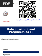 Chapter 11-Sorting Algorithms