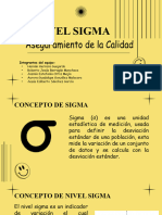 Nivel Sigma (Six Sigma) (Equipo #5)