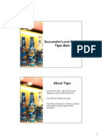 University Toasteeyogs Tiger Beer Presentation 