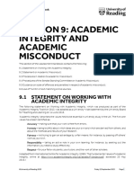 9 Academic Integrity and Academic Misconduct Final