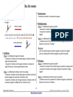 Nombres Relatifs Fiche Cours