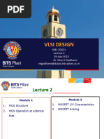 MEL ZG621 VLSI DESIGN (Lect 2)