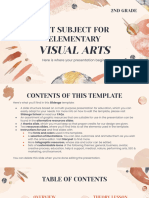 Art Subject For Elementary - 2nd Grade Visual Arts XL by Slidesgo