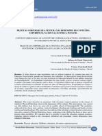 Práticas Corporais de Aventura Nas Dimensões Do Conteúdo - Experiência Na Educação Física Infantil