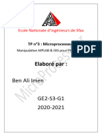 TP MicroProcesseur N°3