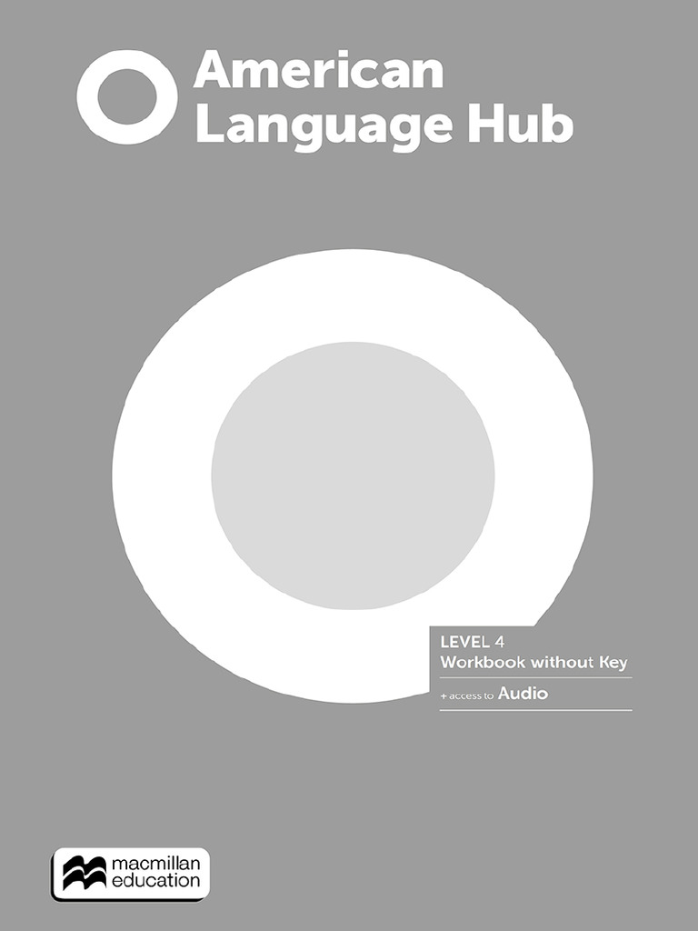 American Language Hub 4 Workbook PDF Verb Adjective
