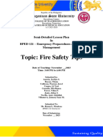 SDLP - Fire Safety Tips