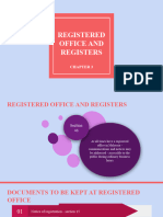 Chapter 3 Registered Office and Registers