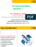Satellite Communication Elective - I: Dr. Mahadev S. Patil