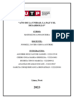 Ta1 - Matematica Financiera