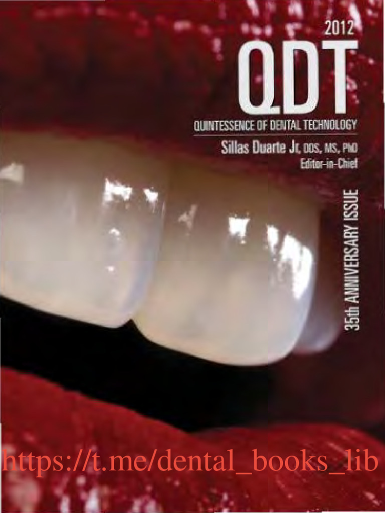 QDT 2012 Quintessence of Dental | PDF | Dental Implant | Dentistry