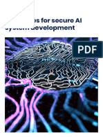 Guidelines For Secure AI System Development