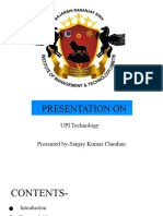 Presentation On UPI