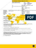 Hoja de Instrucciones: MSC New Haven / Mf346E