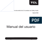 Manual de Producto Barra de Sonido TS6100