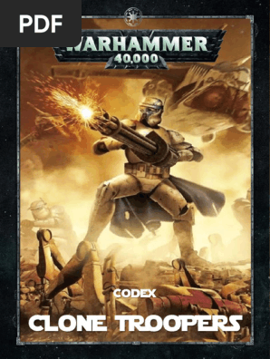 Warhammer 40000 - Codex Clone Trooper - 9th Edition
