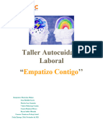 Taller Autocuidado Laboral