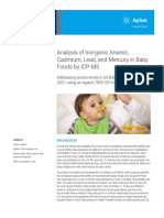5994-3713EN Analysis of IAs, CD, PB, and HG in Baby Foods by ICP-MS