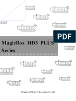 MagicBox HD3 Plus Series User Mannual - HDMI AV Video Iptv Streamer