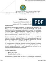 OMIFCE 2023-Gabaritos Preliminares Fase 1 Níveis I e II