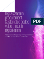 Digitalization in Procurement