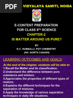 Class 9 Science Pure Vs Impure Matter Pdf