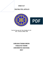 Diktat Teknik Pelapisan: Prof - Dr.Tjokorda Gde Tirta Nindhia, ST.,MT. NIP: 19720116 199803 1 004