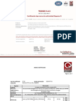 Certificado Retie 2713 UPS Marca MTEK