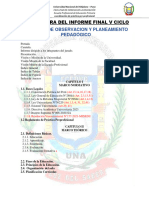 Estructura Del Informe de Practica 2023-II