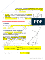 2 Cours Du Chapitre1 Dipole Electrique