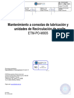 ETM-PO-M005 Mantenimiento de Consolas de Lubricación y U.R.A