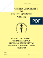 1st MBBS Physiology Journal For Ug Students