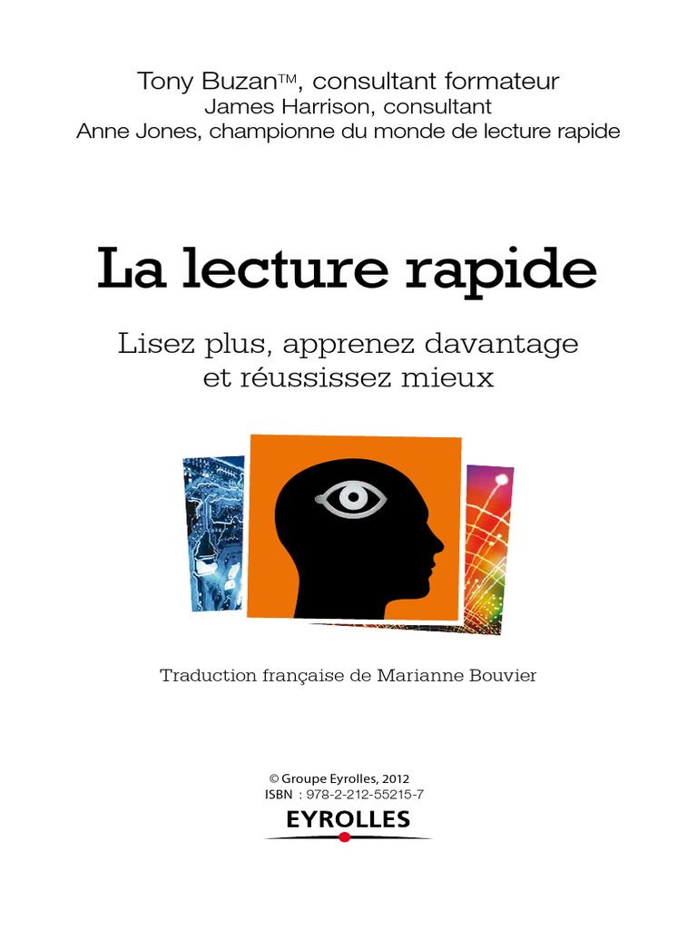 Lecture rapide selon Tony Buzan | PDF | Apprentissage | Intelligence