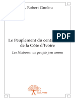 Le Peuplement Du Centre-Ouest de La Côte D Ivoire