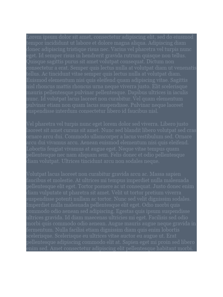 Tertiary | PDF