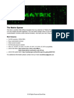 Documentation Matrix