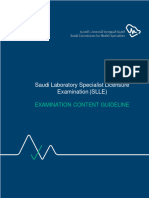 Saudi Laboratory Lisencure Examination Applicant Guide