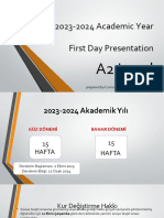 A2 - First Day Presentation - 2023-2024 FALL TERM