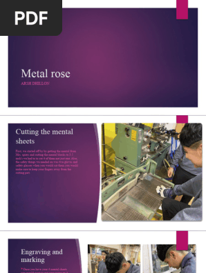 metal rose project