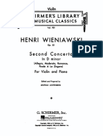 Wieniawski Violin Concerto No.2