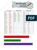 Le Participe Passé - Matériel
