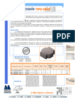 Ficha Tecnica Adoquin Tipo Cruz