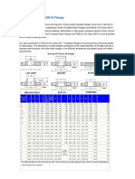 Flanges Dimensions Ansi B 16.5 Class 300