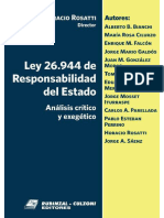 Ley 26944 de Responsabilidad Del Estado - Rosatti - 2014