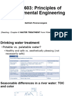 ENEN-603 Week-8 WaterTreatment