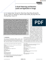 Advanced Materials - 2023 - Yin - Engineering Atomic Scale Patterning and Resistive Switching in 2D Crystals and