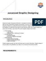 Advanced Graphic Designing Brochure