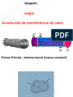 Fenoments de Transport - Balanç D'energia I Velocitat de Transferència de Calor