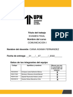 EF Comunicacion I Grupo17