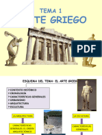 Tema 1 - Arte Griego (Hasta Arquitectura) KLKJ